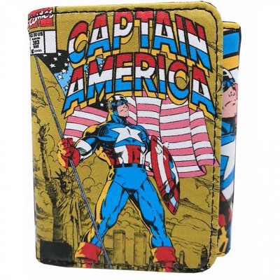 Adult Captain America #383 Cover Trifold Wallet