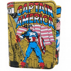 Adult Captain America #383 Cover Trifold Wallet - 1 of 2