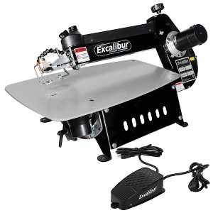 Excalibur EX-21CRB 21 in. Tilting Head Scroll Saw with Foot Switch Manufacturer Refurbished - 1 of 4