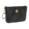 Unique Bargains Five-Petal Flower With Two Zip Pockets Coin Purse Wallet 1 Pc - 3 of 4