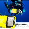 Waterproof Diving Phone Case (50FT/15M) for iPhone 11-16 Pro Max & Galaxy S22-S25, Supports Underwater Photo/Video - Yellow - 4 of 4
