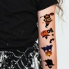 Wrapables Waterproof Temporary Tattoos, Birthday Party Favors and Supplies, Goodie Bag Fillers, 20 Sheets Halloween - 3 of 4
