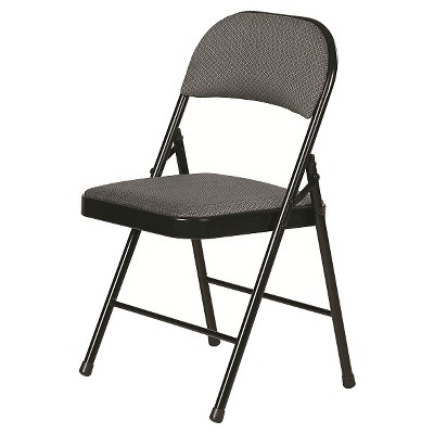 Target folding sale chairs black