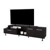 69.3" Manufactured Wood TV Stand with Open Shelves and Closed Cabinets for Living Room and Bedroom - 2 of 4