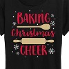 Women's - Instant Message - Baking Christmas Cheer Short Sleeve Graphic T-Shirt - 2 of 4