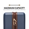ELLE Luggage Checked Luxe Journey 3pc Expandable Retro Spinner Hardside Suitcase Set - 4 of 4