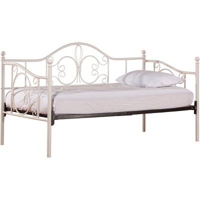 Twin Ruby Daybed with Suspension Deck Textured White - Hillsdale Furniture