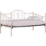 Twin Ruby Daybed with Suspension Deck Textured White - Hillsdale Furniture