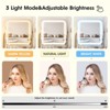 Makeup Vanity with 3 Adjustable Lighting Mode & Charging Station, White Vanity Desk Set - 4 of 4