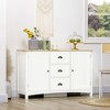 Buffet Cabinet with 3 Storage Drawers, Sideboard for Living Room - 2 of 4