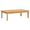 vidaXL Patio Table 39.4 In.x23.6 In.x11.8 In. Solid Wood Acacia - 2 of 4