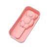 Unique Bargains Popsicles Mould Small Bears Design Shape Comes with 20 Stick Hand Washable Wood Pink 4.96"x2.28"x1.1" 1 Pc - 4 of 4