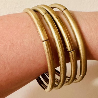 Bangle Bracelet 10pc - A New Day™ Gold : Target