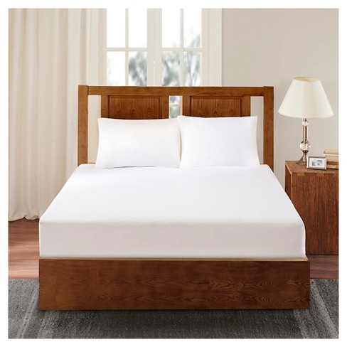 Twin Waterproof Bed Bug Dust Mite Cotton Mattress Protector - Bluestone