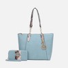 MKF Collection Ximena Women’s Tote Bag with matching Wristlet Wallet by Mia K - 2 of 3