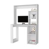 Vynxaria Computer Desk Office Table with Storage Shelves Spacious Worktop Easy Assembly Suitable for Home Office and Gaming - 3 of 4