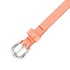 INSPIRE CHIC Women's Shinny Sparkly Bling Extra Thin Skinny PU Leather Waist Belts 1 Pc - 2 of 4