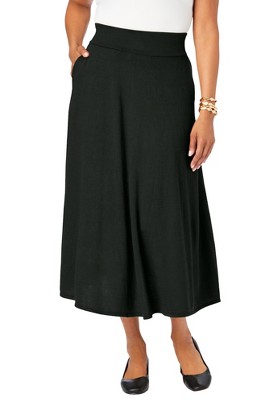 Jessica London Women's Plus Size A-line Cashmere Skirt : Target
