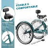 Docred Adult Tricycles 3 Wheel 7 Speed 20/24/26 inch Cruise Bike Adults Tricycle with Basket Recreation Shopping Exercise for Seniors Women Men - 2 of 4