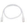 Monoprice Cat6 Ethernet Patch Cable - 2 Feet - White | Network Internet Cord - RJ45, Stranded, 550Mhz, UTP, Pure Bare Copper Wire, 24AWG - Flexboot - 4 of 4