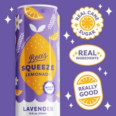 Bea's Squeeze Lavender Lemonade - 12 fl oz