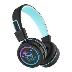 MEE audio KidJamz KJ55BT Safe Listening Bluetooth Wireless Headphones for Kids with LED Lights - 1 of 4
