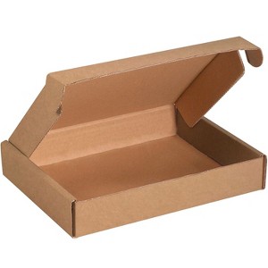 Box Partners Deluxe Literature Mailers 13" x 10" x 2" Kraft 50/Bundle MFL13102K - 1 of 2