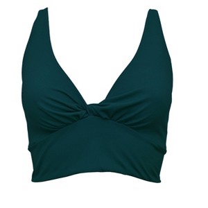 Ada Organic Cotton Twist Around Sports Bra- LEZAT - 1 of 4