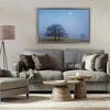 Stupell Industries Blue Silence Landscape Floating Frame Canvas Art - 3 of 4