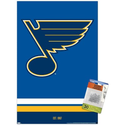 Trends International NHL St. Louis Blues - Logo 21 Unframed Wall Poster Prints