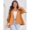 Clearlove Womens Blazer 2026 Spring Fall Bussiness Long Sleeve Open Front Work Office Dressy Suit Jackets - 2 of 4