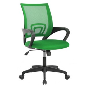 BestMassage Office Chair Computer Chair Desk Chair with 360 Degree Swivel & Lumbar Support Suitable for Office Home - 1 of 4