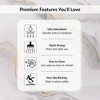 Evideco French Home Goods Decorative  Bath Mats – Ultra Absorbent Quick Dry Rug with Anti-Slip Rubber Backing - 3 of 4