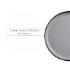 LunaLulinlk Stoneware Ava Dinner Plate, Grey - 4 of 4