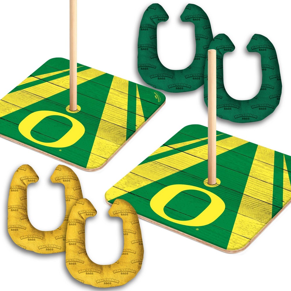 NCAA Oregon Ducks Horseshoe Bag Toss Game Set