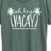 Women's - Instant Message - Oh Hey Vacay Short Sleeve Graphic T-Shirt - 2 of 4