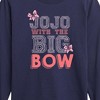 JoJo Siwa Big Bo Jojo Long Sleeve Graphic T-Shirt - Navy - 4T - 2 of 3