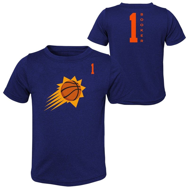 NBA Phoenix Suns Youth Booker Performance T-Shirt, 1 of 4