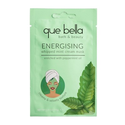 Que Bella Energizing Whipped Mint Cream Mask - 0.5oz