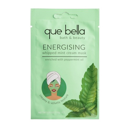Que Bella Whipped Mint Cream Mask - 0.5 fl oz - image 1 of 4