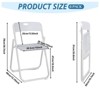 Karl Home |Plastic Folding Chairs(Set Of 6) - 2 of 4