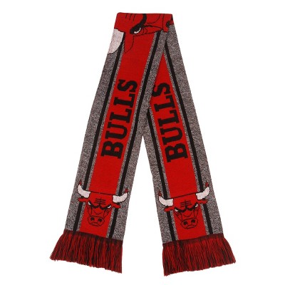 NBA Chicago Bulls Gray Big Logo Scarf