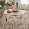 ORRD American Minimalist Modern Round Coffee Table - Small Apartment, Designer, Instagram-Famous - 3 of 4