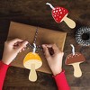 Big Dot of Happiness Wild Mushrooms - Red Toadstool Decorations - Tree Ornaments - Set of 12 - 3 of 4