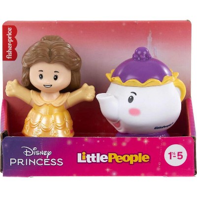 Fisher-Price Little People Disney Princess Belle & Mrs. Potts Figure Set