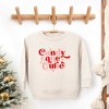 The Juniper Shop Candy Cane Cutie Stars Youth Ultra-Soft Graphic Sweatshirt - 2 of 3