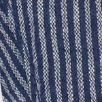 dark blue and linen stripe