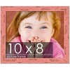 PosterPalooza | Photo Size Shabby Chic Pink Picture Frame - UV Acrylic, Foam Board Backing, Hanging Hardware - 2 of 4