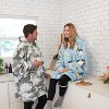 Catalonia Oversized Fleece Flannel Blanket Hoodie Sweatshirt for Women Men, Warm Wearable Blanket Pullover Adult, Cozy Christmas Gift for Wife Woman - 2 of 4