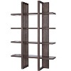NicBex Bookcases for Living Room 4-Tier 71" H Display Storage Cabinet Bookcase with Open Shelving for Home Office - 3 of 4